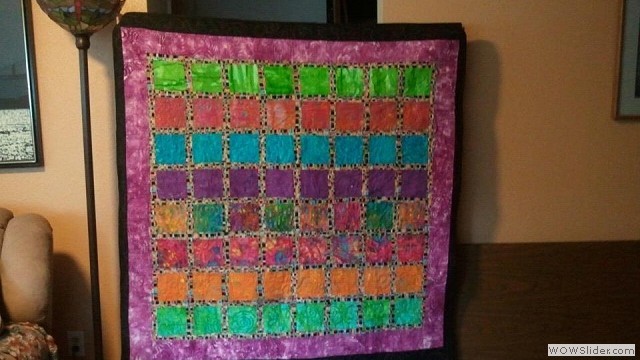 Batik quilt