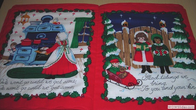 Book We wish you Merry Christmas pages7-8